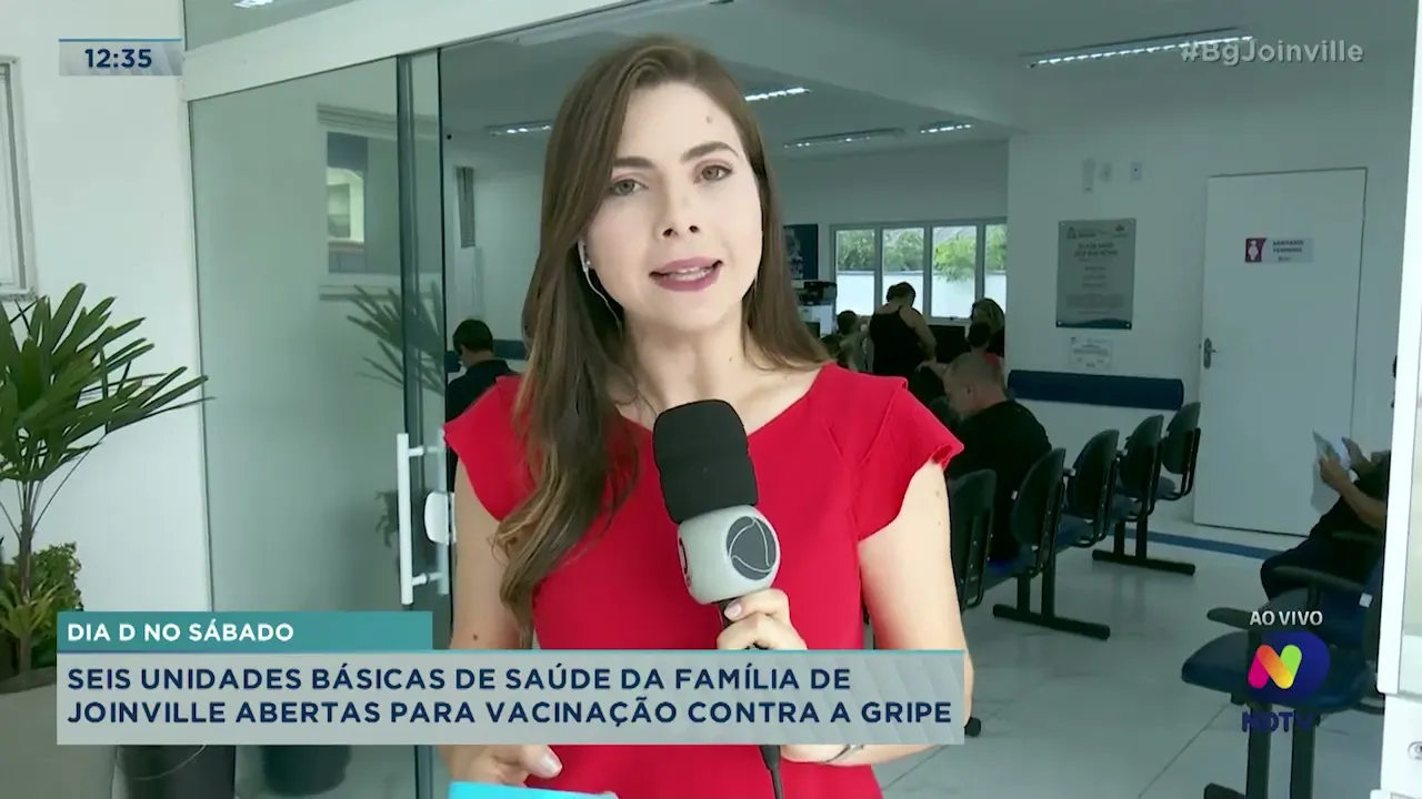 Dia D no sábado: seis Unidades Básicas de Saúde da Família de Joinville abertas para vacinação