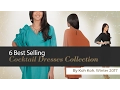 6 Best Selling Cocktail Dresses Collection By Koh Koh Winter 2017