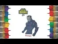 Fortnite Coloring Pages for Kids Fortnite Painting Color - Skin Omega