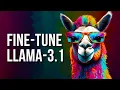LLAMA-3 1 EASIET WAY To FINE-TUNE ON YOUR DATA