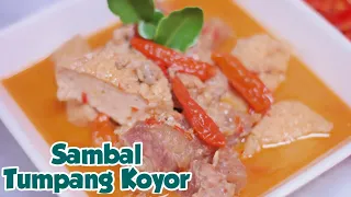 resep sambal tumpang koyor
