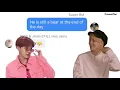 BTS Texts - THE FINAL DEBATE