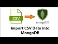 Import CSV Data Into MongoDB NoSql