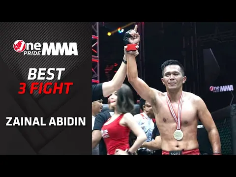 FANTASTIS! ? 3 Pertarung Liar Zainal Abidin || Best Knock Out One Pride MMA