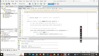 Netbeans Java Swing Toggle Button
