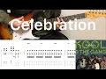 Download Lagu Kool \u0026 The Gang - Celebration (guitar cover with tabs \u0026 chords)