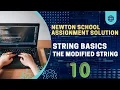 Newton school The Modified String String interview questions in java Java top String questions