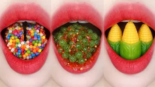 ASMR EMOJI FOOD EATING SOUND MUKBANG