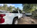 September 30 2024 - Power restoration work on Burns Road during Tropical Storm Helene