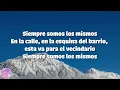 Millonario, Santa Fe Klan - Los Mismos (Letra)