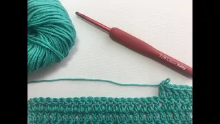INVISIBLE DECREASE for double crochet - US terms for treble crochet