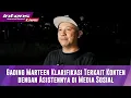BREAKING NEWS! Respon Gading Marten Terkait Konten Dengan Asistennya Di Media Sosial