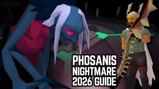 The ONLY Phosani s Nightmare Guide you NEED Just Buffed
