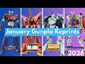 New Gunpla Releases On The Way! (January 2026)