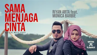 Download SAMA MENJAGA CINTA - Riyan Arta feat. Monica Barbie - Slowrock Terbaru 2020 (Official Music Video) MP3