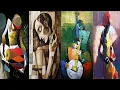 Transform Your Home A Stunning Modern Abstract Painting Masterpiece Abstract Geometric Wall Art