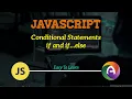 PHP Module 2 JavaScript Part 5 Conditional Statements if Statement and if else Statement
