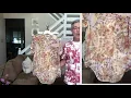 LOGO by Lori Goldstein Printed Sheer Woven Top with Front Pleat on QVC
