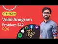 LeetCode 242 Valid Anagram Solution Explained - Java