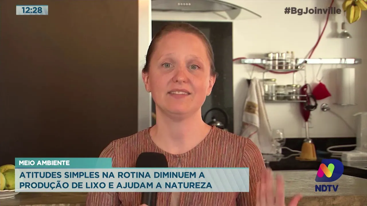Meio ambiente: Atitudes simples na rotina diminuem a produção de lixo e ajudam a natureza