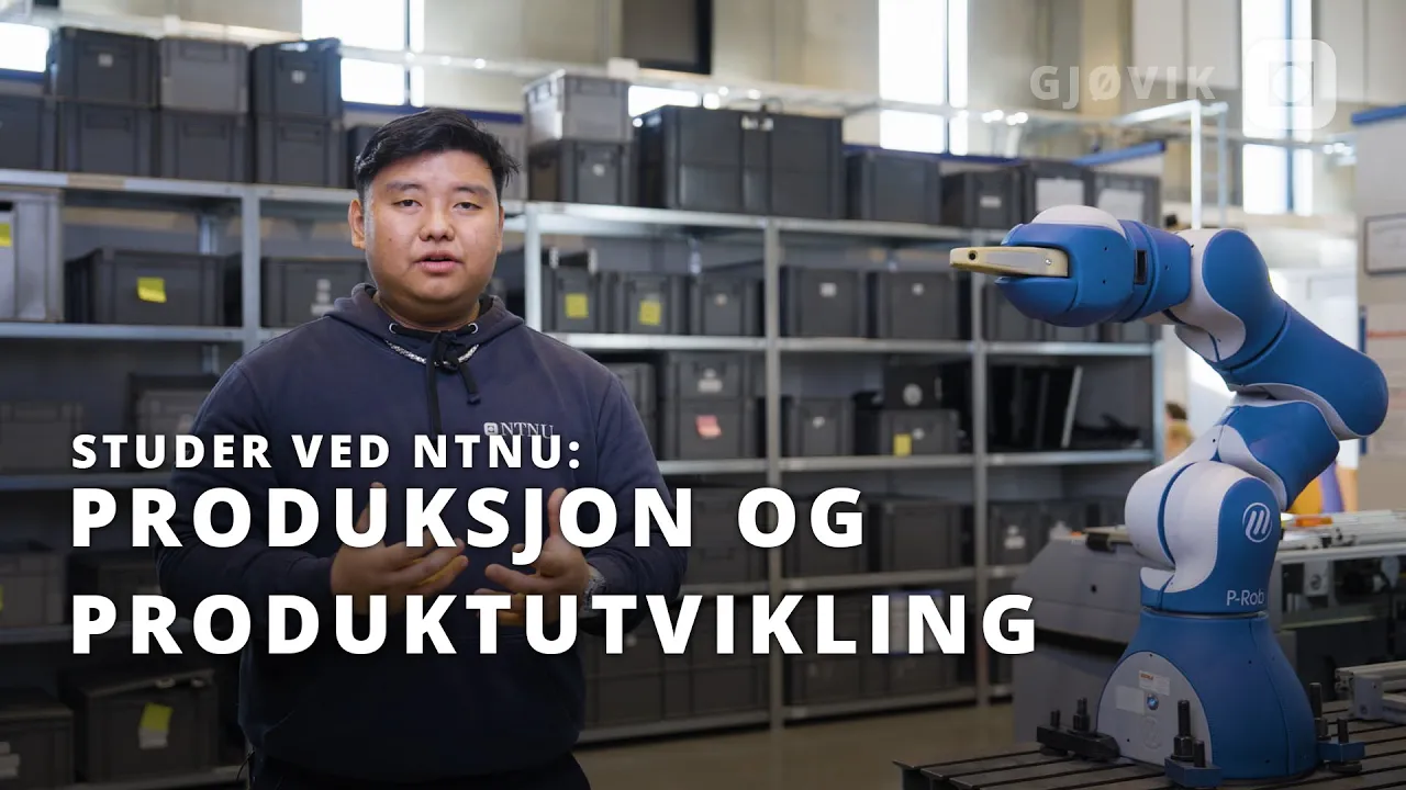 NTNU Teknologi — NTNU - Bachelor in Production and Product Development (YouTube video ad)