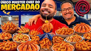 UM MASTERCHEF ME SERVIU ISSO NO MERCADÃO! 🍤🔥