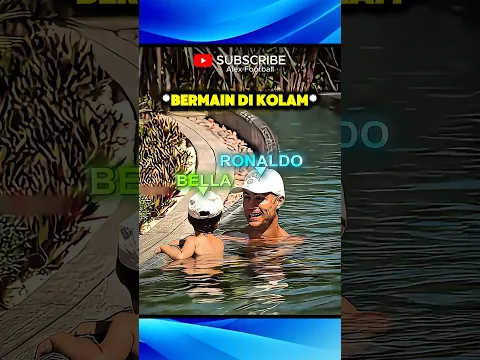 Detik-Detik Putri Ronaldo Bikin Sang Ayah Kaget & Bangga😱❤️