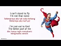 Five For Fighting - Superman (It's Not Easy) | Lirik Terjemahan
