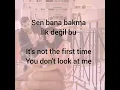 Ebru Yaşar - Ben Ne Yangınlar Gördüm - Lyrics and English subtitles