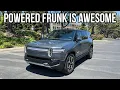 Rivian R1S Frunk Is Awesome