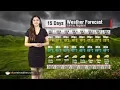 15 Days Weather Forecast for Nagaland