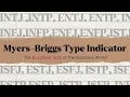 06 Myers-Briggs Type Indicator is the Buzzfeed Quiz of the Business World