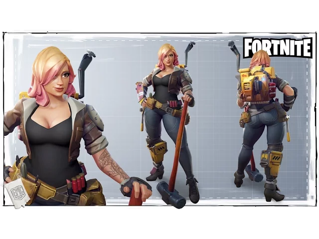 Fortnite Live: Female Constructor &amp; Deliver the Goods Gameplay!