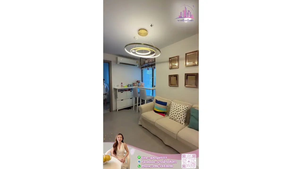 ✨🦄 Special offer 🦄✨ Life Asoke-Rama 9 🚝 ใกล้ MRT เฟอร์ครบ จบในที่เดียว