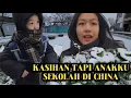 Lagu JALAN KAKI BERANGKAT SEKOLAH DI PEDESAAN CHINA || WINTER