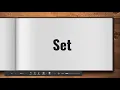Introduction to set Math 7 Week 1 - Modular Union Intersection Complement Difference of Sets