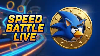 Playing Sonic Forces Speed Battle Live!