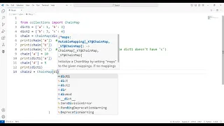 ChainMaps in Python