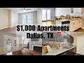 What 1 000 Can Get You In Dallas Tx Apartment Tour