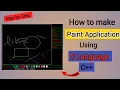How to make a paint application using C C Language