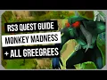 RS3 Monkey Madness All Greegrees Quest Guide - Ironman Friendly