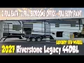 2027 Riverstone Legacy 44DBL Luxury Fifth Wheel With 2 bedrooms 2 Full Bathrooms Couchs RV Nation