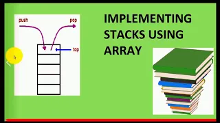 stack using array with example in hindi 2020 latest in c language linked list