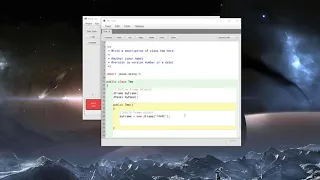 How to create a frame in BlueJ JFrame