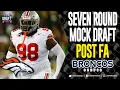 Denver Broncos Full 7-Round Mock Draft After Free Agency 2026 NFL Draft