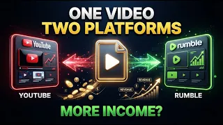 YouTube vs Rumble: Earn From the SAME Video Twice!