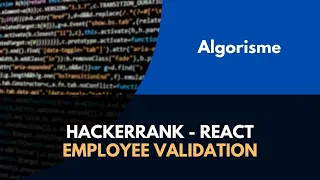 Hacker Rank - React
