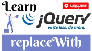 jQuery Lecture - 26 ReplaceWith Method Tutorial in Hindi Urdu