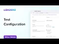 Loadero Tips Tricks E1 - Test configuration