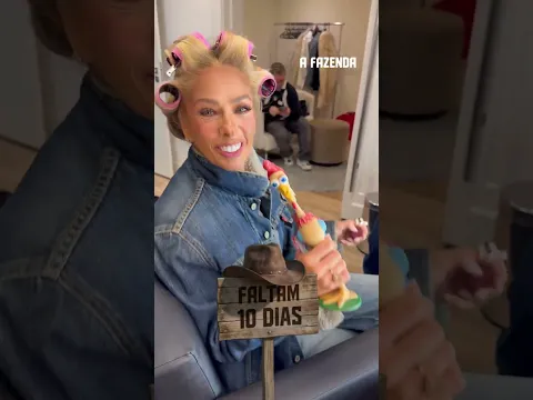 Eu escutei certo? 👀 Faltam só 10 dias para a estreia da nova temporada de #AFazenda! 🤠